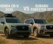 Subaru Forester 2025 vs Honda CR-V 2025 - der beste SUV für die moderne Familie?