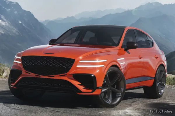 Die Koreaner präsentierten das Crossover Genesis GV80 2023 im Coupé-Karosserie.