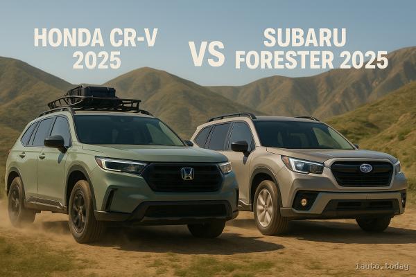 Subaru Forester 2025 vs Honda CR-V 2025 - der beste SUV für die moderne Familie?