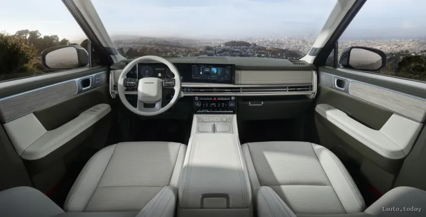 Interieur des Hyundai Santa Fe 2024