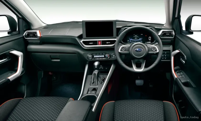 Vorderseite des Subaru Rex 2023 für den japanischen Markt