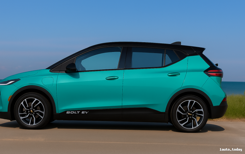 Seitenansicht des Chevrolet Bolt EV 2027 Konzepts