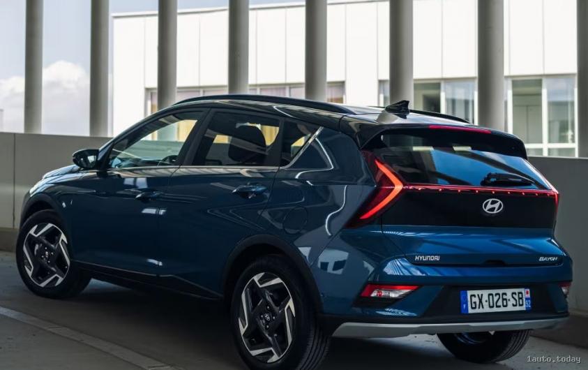 Heckstoßstange und Optik des Hyundai Bayon 2025