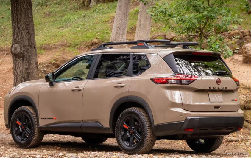 Nissan Rogue Rock Creek 2025 Seitenansicht