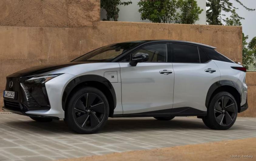 Seitenansicht der Version RZ550e