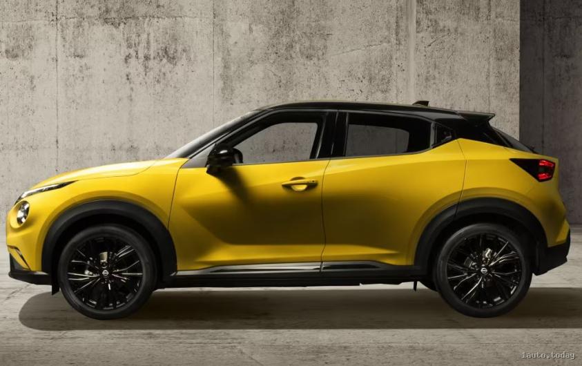 Seitenansicht des Nissan JUKE 2025