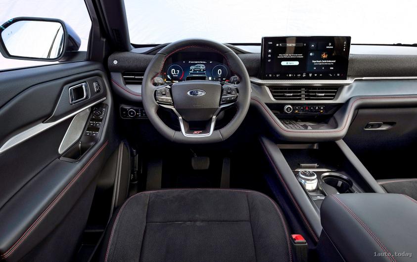 Armaturenbrett des Ford Explorer ST 2025