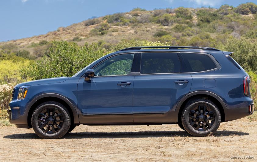 Seitenansicht Kia Telluride 2026