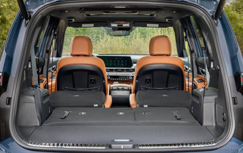 Raum für drei vollständige Sitzreihen im Kia Telluride 2026