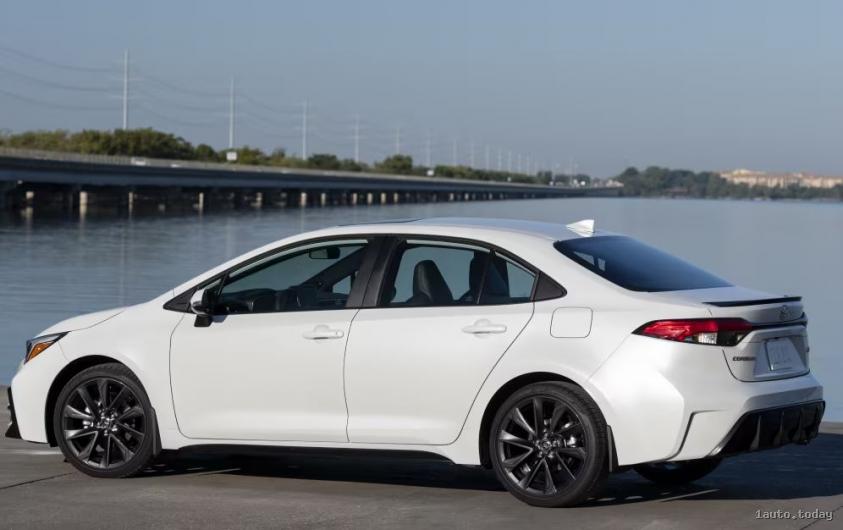 Seitenansicht Toyota Corolla 2026