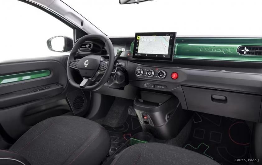 Renault Twingo Electric futuristisches Interieur