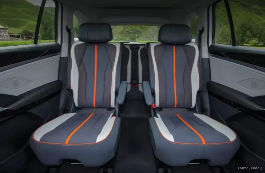 ID.6 6-Sitzer-Konfiguration mit Kapitänssitzen