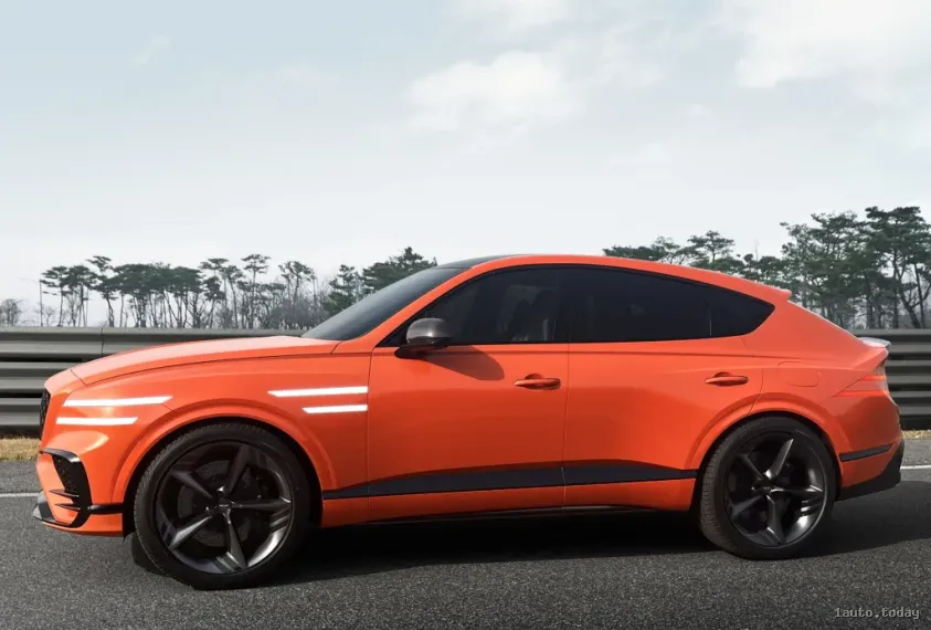 Genesis GV80 Coupe 2024, Seitenansicht