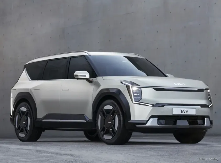 Kia EV9 einzigartige Frontpartie