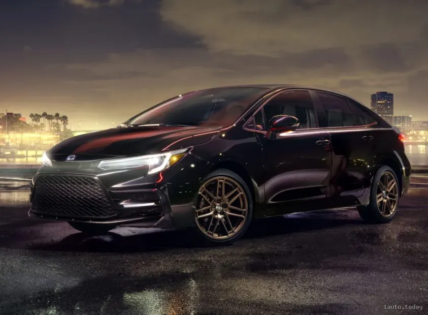 Toyota Corolla Hybrid 2024 für den US-Markt Nightshade Edition