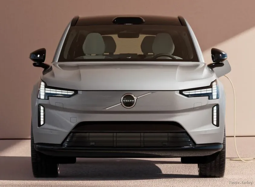 Vorderansicht Volvo EX90 einzigartige Optik