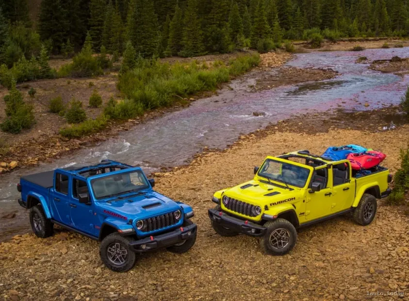Jeep Gladiator 2024 Versionen Rubicon und Mojave
