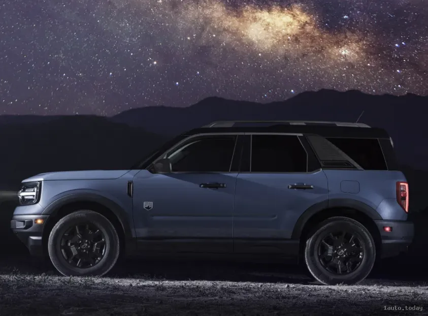 Seitenansicht des Ford Bronco Sport