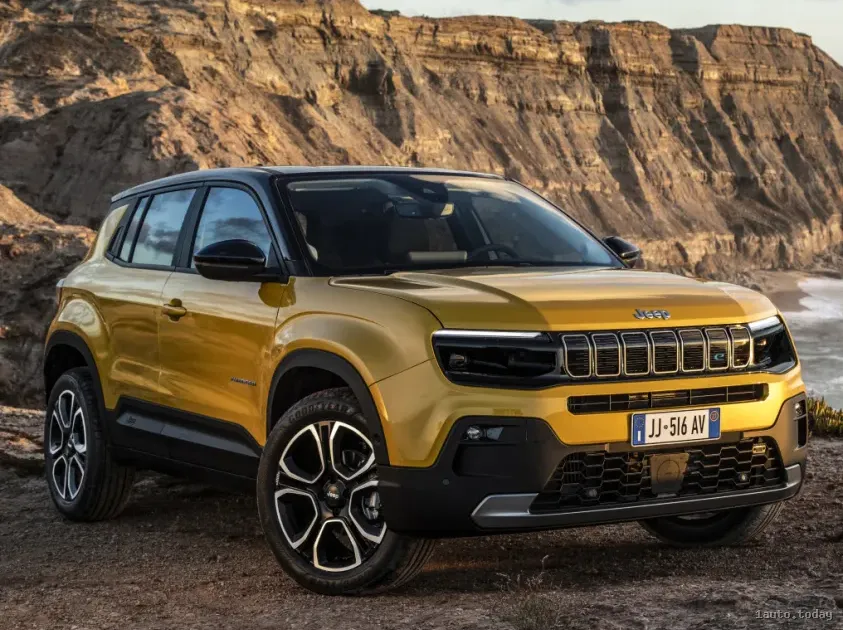 Jeep Avenger 2023 Vorderansicht
