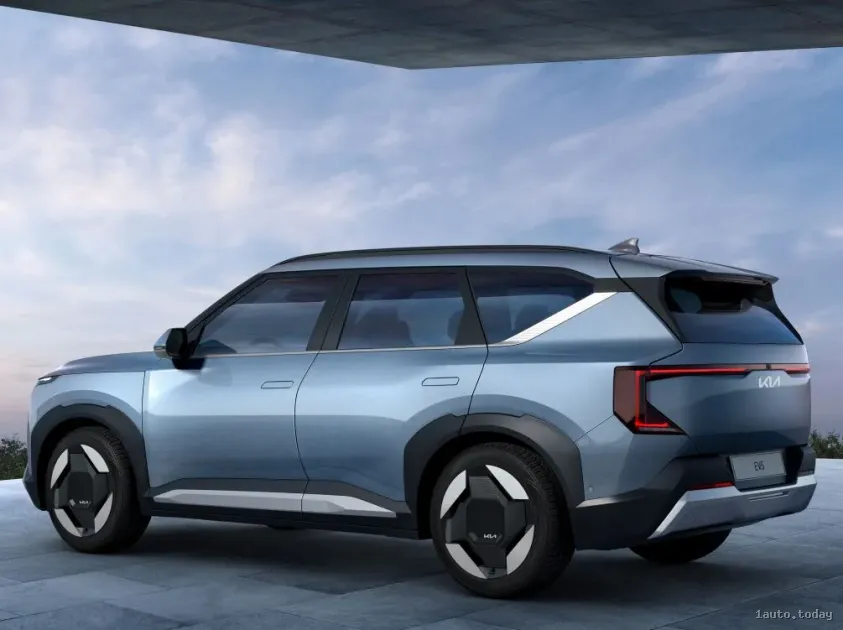 Kia EV5 2025 Seitenansicht und hintere Stoßstange