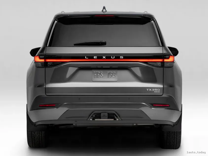 Lexus TX 2024 Heckansicht
