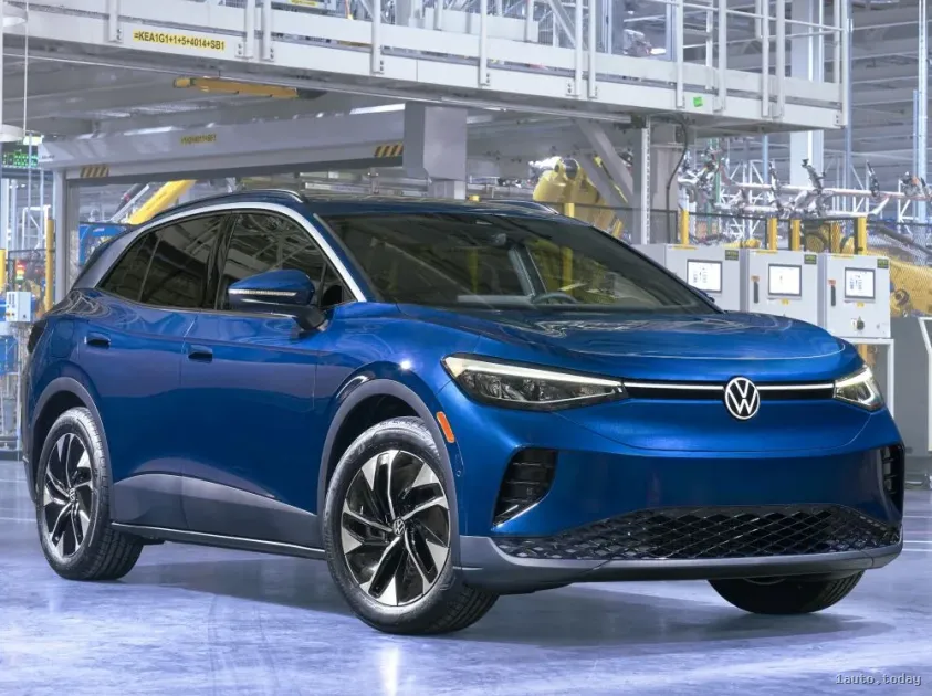 VW ID4 2024 äußeres Erscheinungsbild der leistungsstärkeren Version