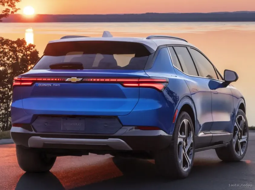Chevrolet Equinox EV 2024 hintere Stoßstange