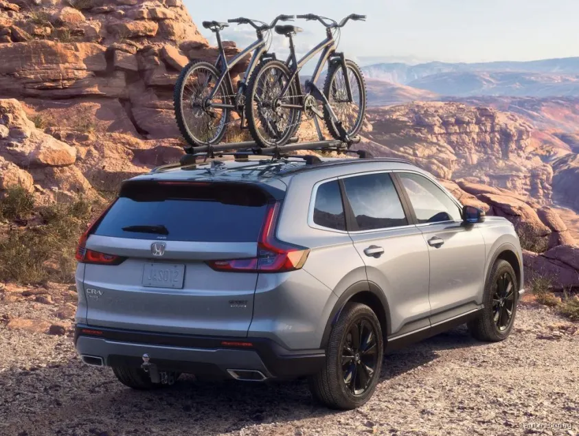 Der Hybrid Honda CR-V Hybrid 2023 ist ziemlich geräumig