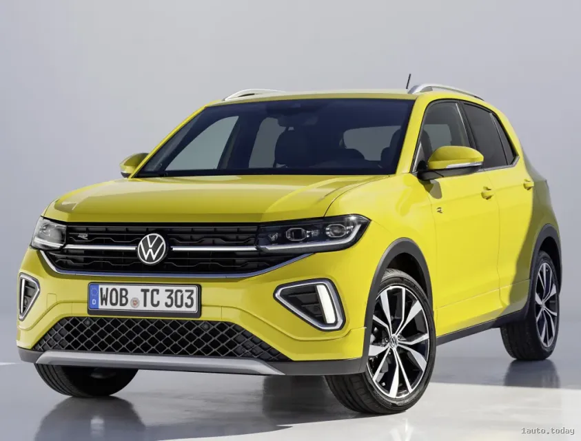 Neues Design des Volkswagen T-Cross R-Line 2023
